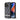 DKNY Leather Checkered Mono Pattern & Printed Stripes - Hülle für iPhone 14 Pro (schwarz)