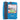 Dunlop - faltbar Einkaufs- Tasche (blau)