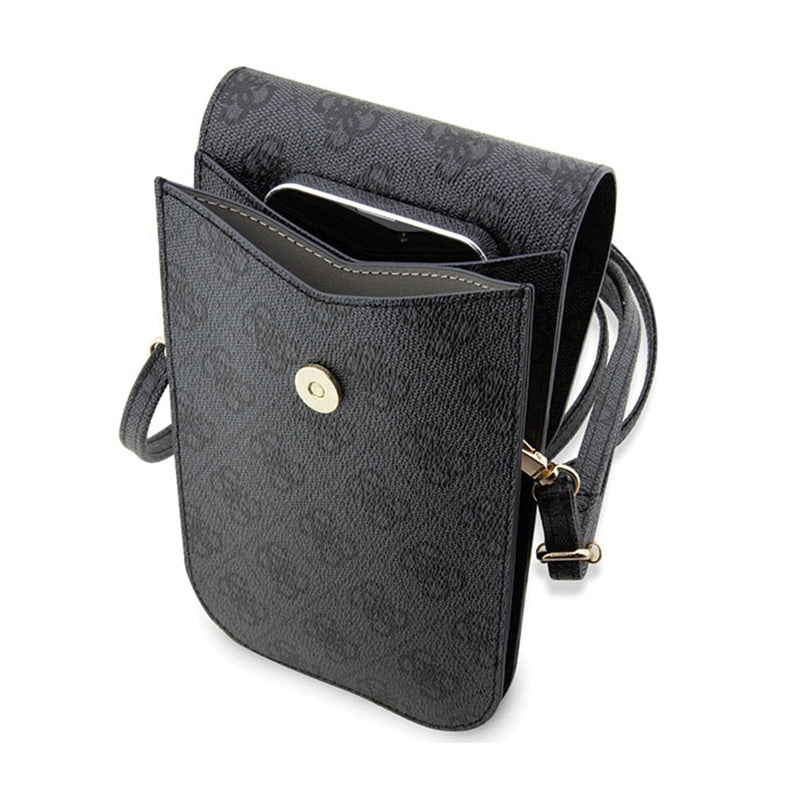 Guess 4G Stripes - Crossbody-Handytasche (schwarz) – Produktabbildung 4