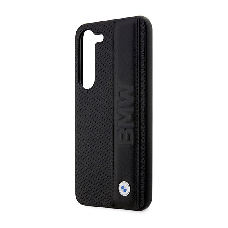 BMW Leather Textured & Stripe - Hülle für Samsung Galaxy S23 (Schwarz) – Produktabbildung 7