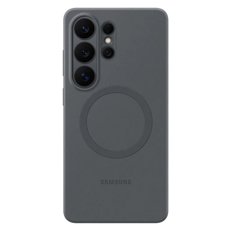 Silikon- MagSafe-Hülle Samsung - Hülle für Samsung Galaxy S26 Ultra (schwarz)