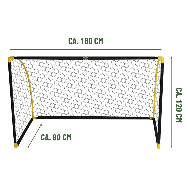 Umbro - faltbar fotbalová branka se sítí 180x120x91 cm – Produktabbildung 2