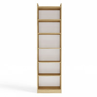 REGAL RIMINI Schrank 50 cm 7 Ablagen für Bücher Ordner Büro EICHE ARTISAN – Produktabbildung 8
