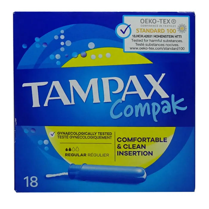 Tampax Compak Regular 18 Units