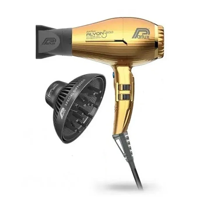Parlux Hair Dryer Alyon Gold + Diffusor