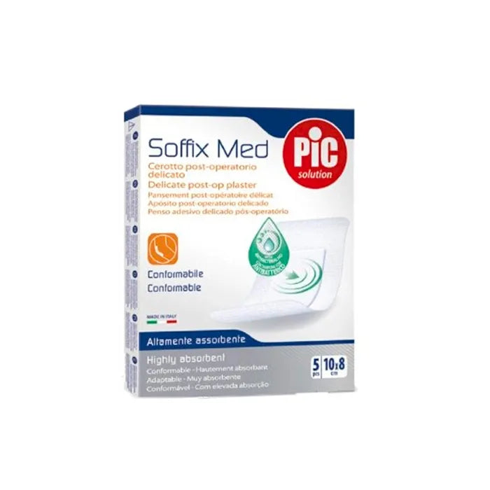 Pic Soffix Med Steriler Verband 10x8cm 5U