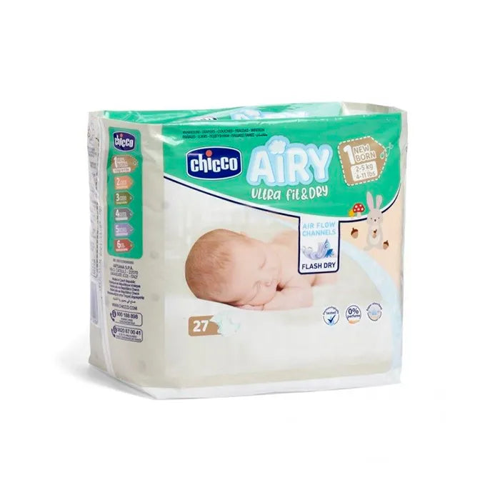 Chicco Airy 27 Windeln T1 2-5 kg
