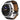 Spigen Enzo - Armband aus pravé Leder für Samsung Galaxy Watch 8 / 8 Classic 40 / 44 / 46 mm (schwarz)