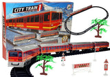 LEAN Toys Train Track Batterien 33 Stück
