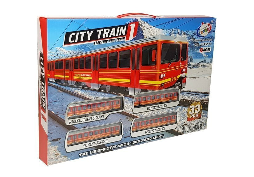 LEAN Toys Train Track Batterien 33 Stück – Produktabbildung 5