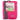 Dunlop - faltbar Einkaufs- Tasche (rosa)