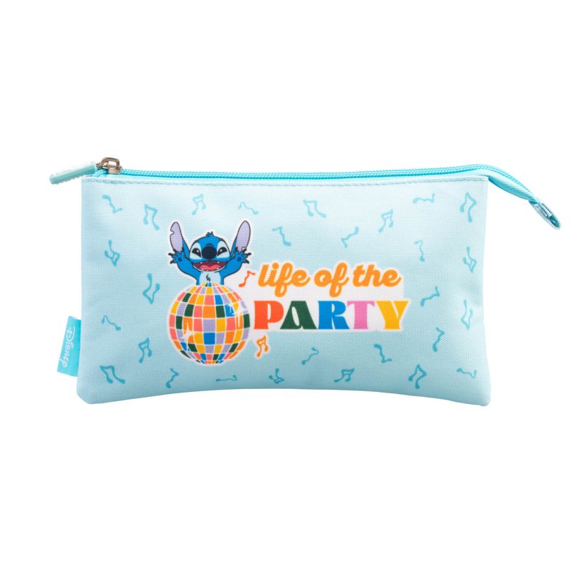 Disney Stitch - 3přihrádkový Federmäppchen aus der Kollektion Waves