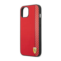 Ferrari Carbon - Hülle für iPhone 14 Plus (rot) – Produktabbildung 7