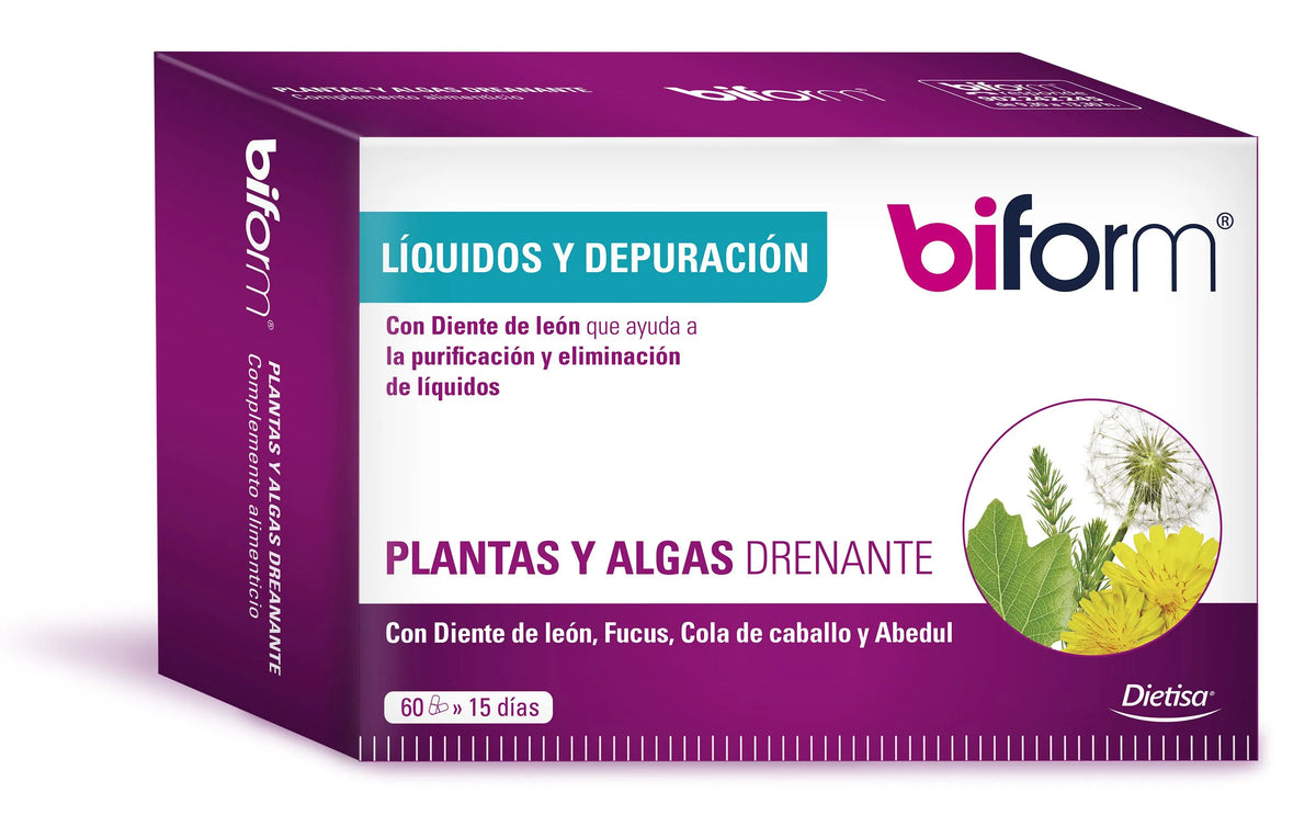 Biform Plantas y Algas 60 Caps