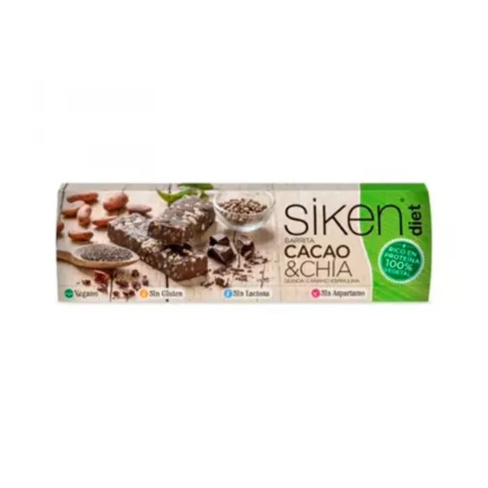Siken Diet Veganer Kakao-Chia-Riegel 1U