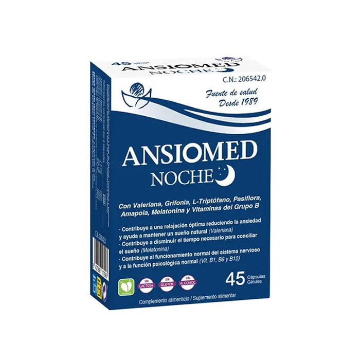 BIOSERUM Ansiomed Nacht 45 Kapseln