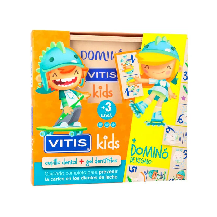 Vitis Kinderzahnpasta + Zahnbürste + Gadget