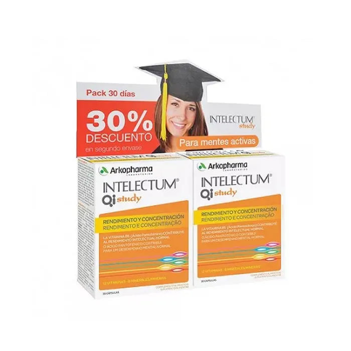 ARKOPHARMA Intelectum Study Pack 2 x 30 Kapseln