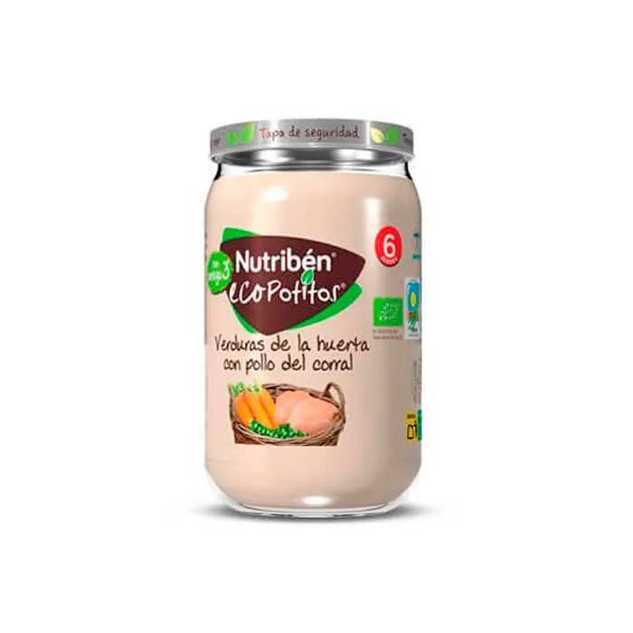 NUTRIBEN Nutribén Ecopotito Gemüse und Huhn 235g