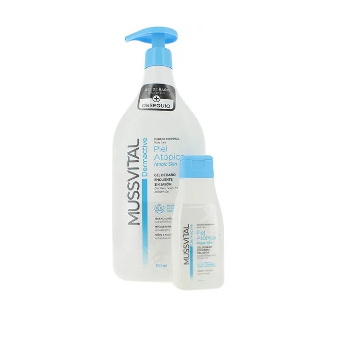 Mussvital Dermactive Duschgel Atopische Haut 750ml +100ml