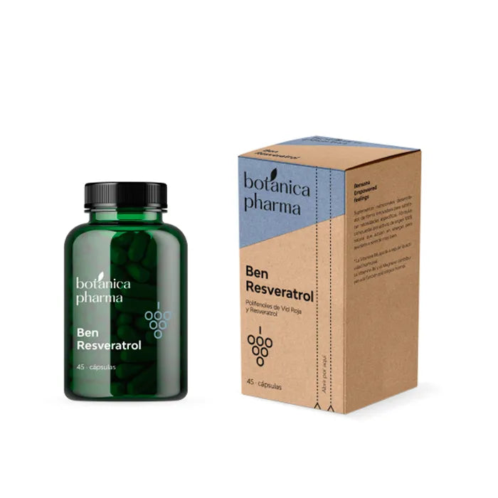 Botánicapharma Ben Resveratrol 200mg 45 Kapseln
