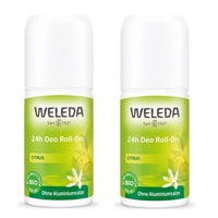 Weleda 24h Deodorant Citrus Roll-On 2x50ml
