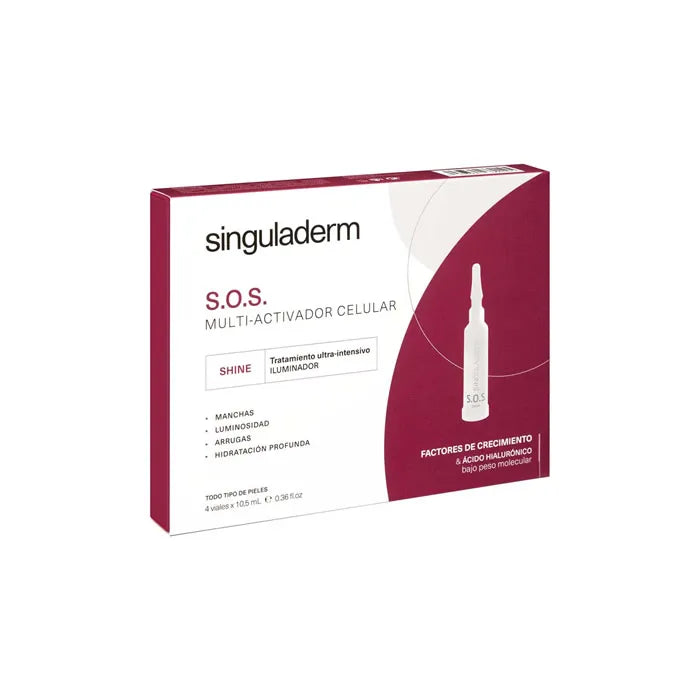 PRIMADERM Singuladerm S.O.S. Multi-Activating Cellular Brightening Treatment 4x10,5ml
