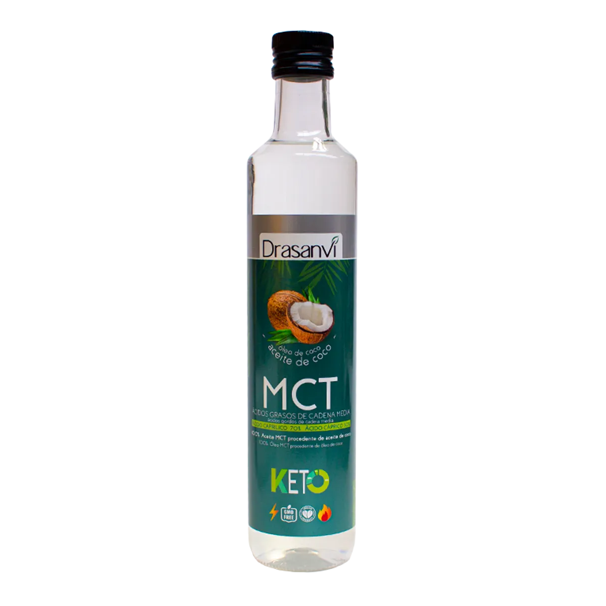 Drasanvi Aceite Mct Coco 500ml Keto