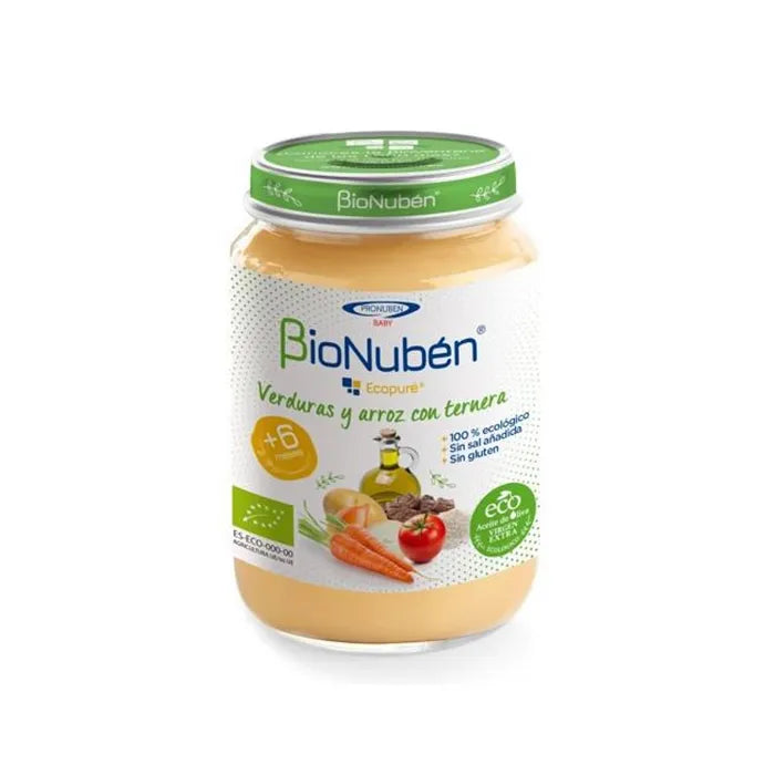 Bionubén Ecopure Gemüse Reis Rindfleisch 250g