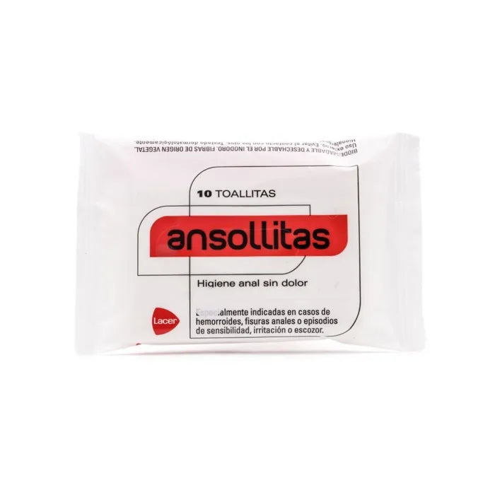 Lacer Ansollitas Analhygienetücher 10 Stück