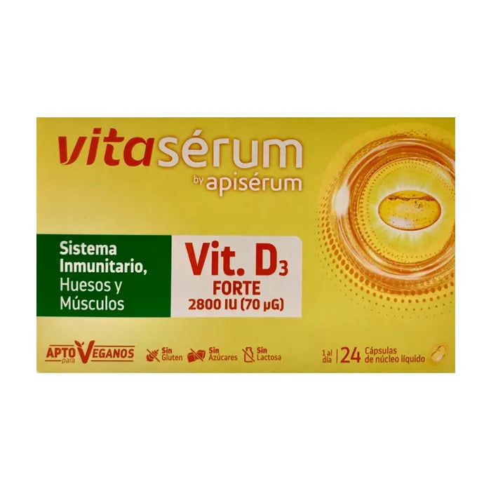 Apisérum Vitasérum Vitamin D3 Forte 24 Kapseln