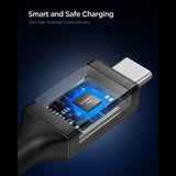 Spigen EB10020CC Essential - Kabel USB-C für USB-C PD 100W 2m (schwarz) – Produktabbildung 3