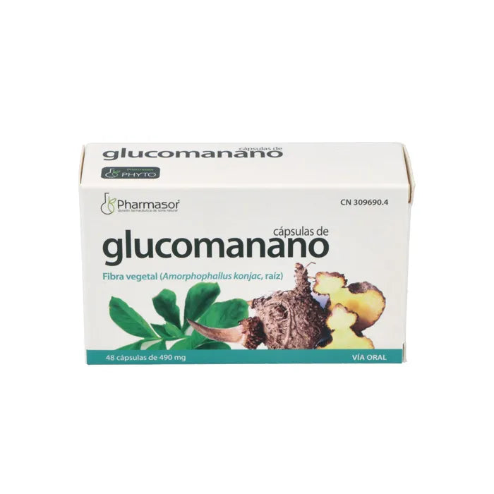 Homeosor Glucomannan 490mg 48 Kapseln