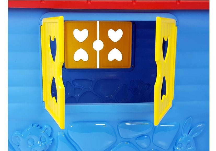 Dorex Kinderspielhaus 456 Blau – Produktabbildung 5