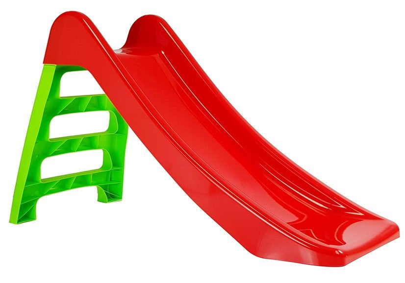 Dorex Gartenrutsche für Kinder, 3-stufige Leiter, rot, 116 cm, 428 – Produktabbildung 2