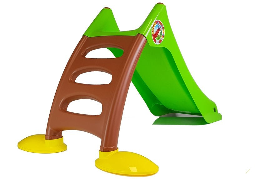 Dorex Gartenrutsche mit Leiter für Kinder, 424 Grün-Braun, 130 cm – Produktabbildung 2