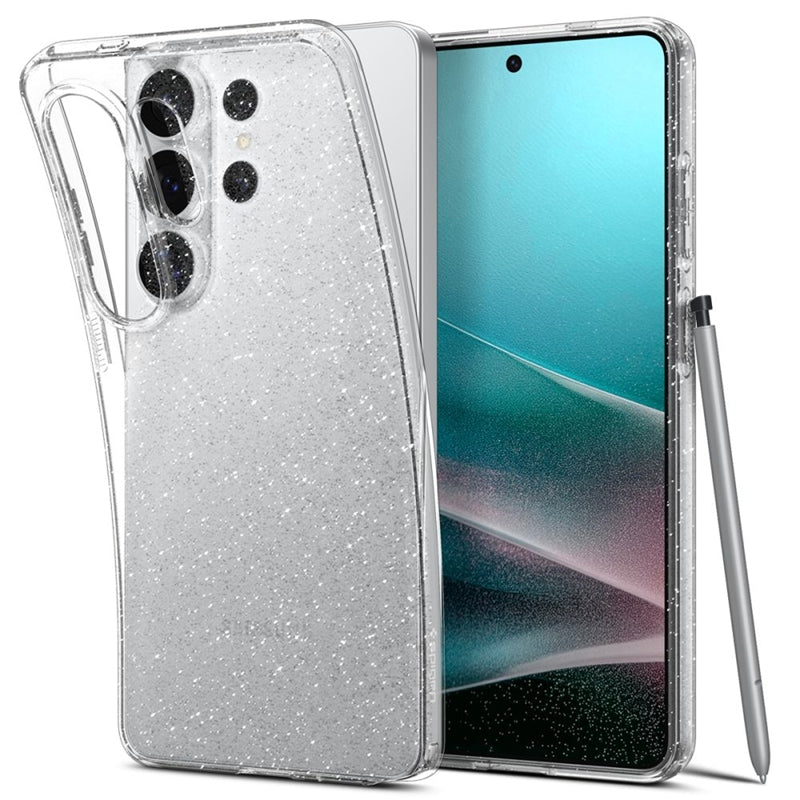 Hülle Spigen Liquid Crystal für Samsung Galaxy S26 Ultra (třpytivý krystal)