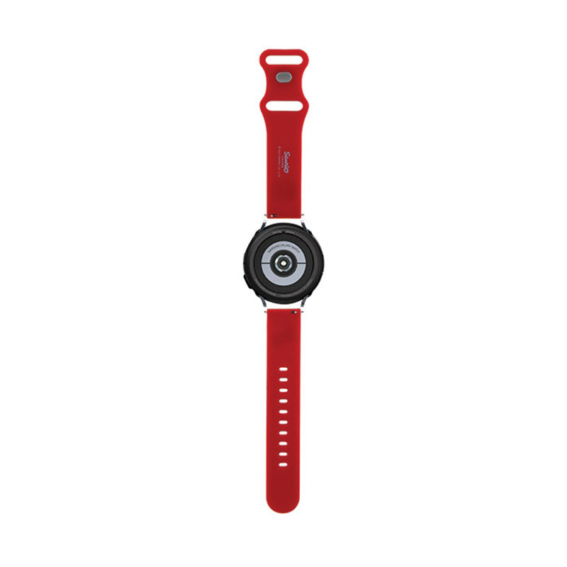 Hello Kitty Silicone Kitty Head - universell Armband für Smart- Uhr 20 mm (rot) – Produktabbildung 2