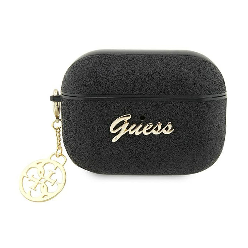 Guess 4G Glitter Flake - Hülle für Apple AirPods Pro 2 (schwarz)