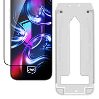3mk HardGlass Max - gehärtetes Glas s aplikátorem für iPhone Air (schwarz) – Produktabbildung 2