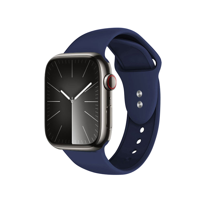 Crong Liquid - Armband für Apple Watch 44/45/46/49 mm (dunkel blau)
