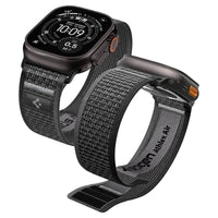 Spigen Athlex Air 2 - Armband für Apple Watch 44/45/46/49 mm (aktivní schwarz / grau)