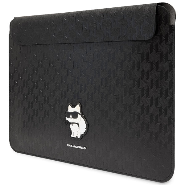 Karl Lagerfeld NFT Saffiano Monogram Ikonik Choupette Sleeve - 14" Laptop-Hülle (schwarz) – Produktabbildung 2