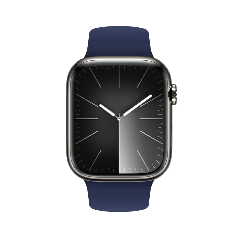 Crong Liquid - Armband für Apple Watch 44/45/46/49 mm (dunkel blau) – Produktabbildung 2