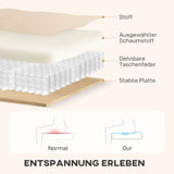 HOMCOM Verstellbares Bettsofa, L-förmiges Gästesofa mit Bettfunktion, Stauraum, Kissen, für Wohnzimmer – Produktabbildung 7