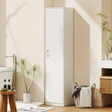 HOMCOM Küchenschrank, 5-Ebenen-Aufbewahrungsschrank, verstellbare Regale, für Wohnzimmer, Küche – Produktabbildung 9