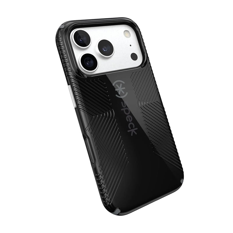 Hülle Speck Candyshell Icon MagSafe für iPhone 18 Pro / 17 Pro (schwarz s motivem lékořice)
