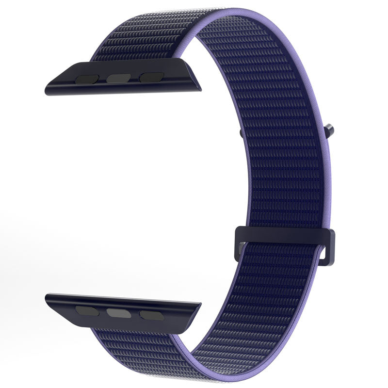 PURO Nylon Sport - Armband für Apple Watch 44/45/46/49 mm (námořnická blau) – Produktabbildung 2