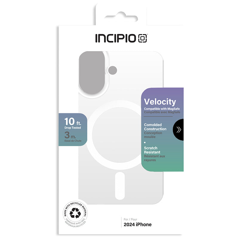Incipio Velocity MagSafe - Hülle für iPhone 16 (Clear) – Produktabbildung 2