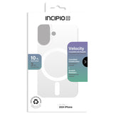 Incipio Velocity MagSafe - Hülle für iPhone 16 (Clear) – Produktabbildung 2